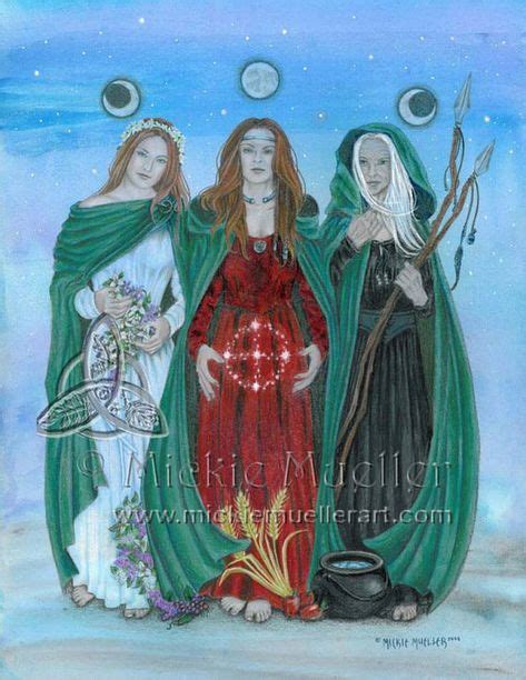 Wiccan triple goddess